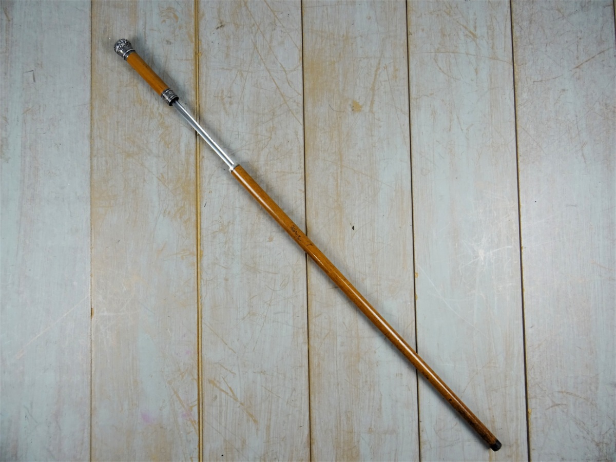 A Fine Quality 19th C Walking Stick Sword Stick (7).JPG